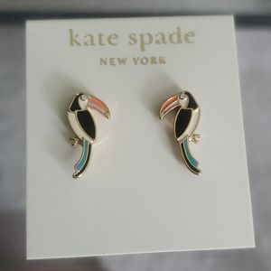 Kate Spade for the birds toucan earrings